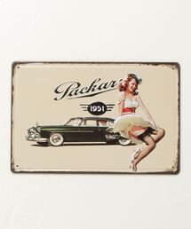 2AM(c[GCG)302  ANTIQUE METAL EMBOSS PLATE@<  PACKARD 1951   >@/@AeB[Nv[g@/@Ŕ(̑G)