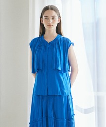 シルキーレイヤーブラウス