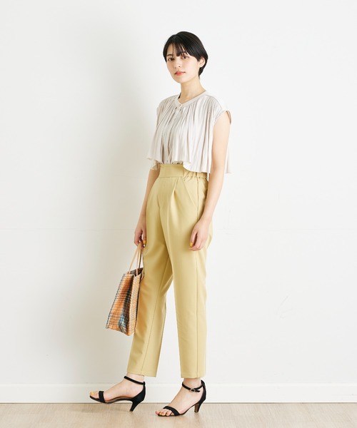 INED CLARO(イネドクラロ)の「シルキーレイヤーブラウス(シャツ/ブラウス・レディース・アイボリー/ブルー・フリー)」の16枚目の写真