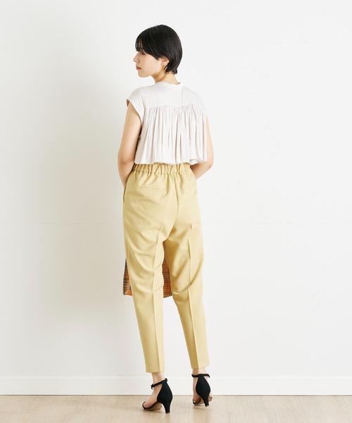 INED CLARO(イネドクラロ)の「シルキーレイヤーブラウス(シャツ/ブラウス・レディース・アイボリー/ブルー・フリー)」の17枚目の写真