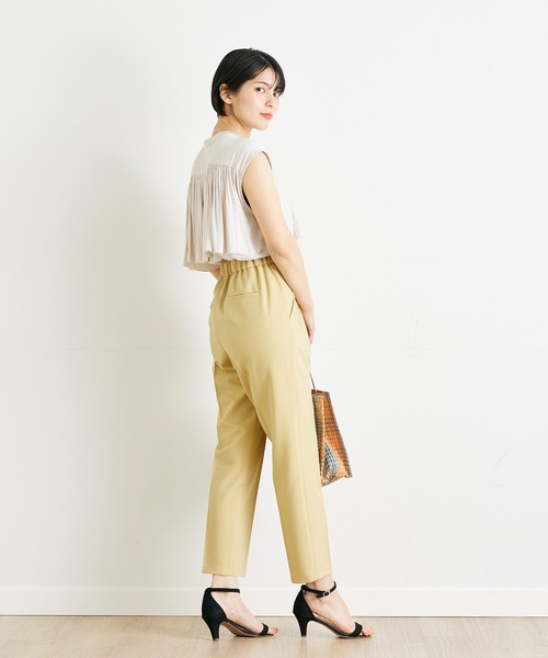 INED CLARO(イネドクラロ)の「シルキーレイヤーブラウス(シャツ/ブラウス・レディース・アイボリー/ブルー・フリー)」の7枚目の写真