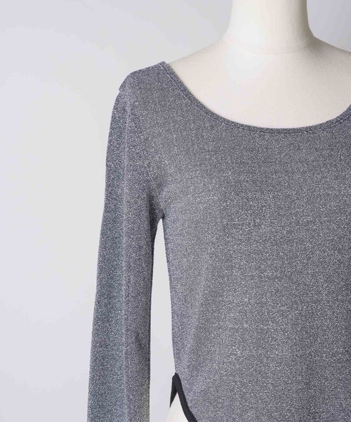 セール】ラメカットソーボディスーツ（その他トップス）｜VIOLETTA