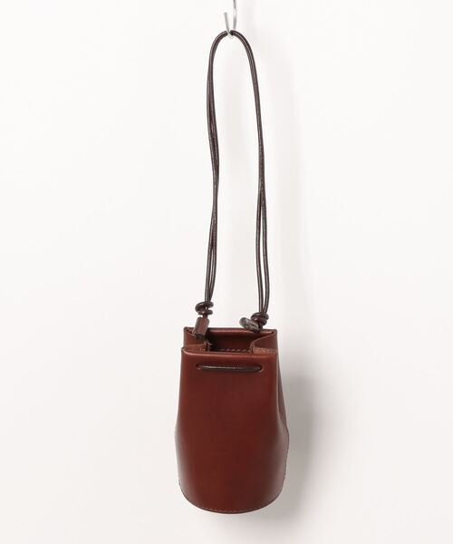 THE MORNING AFTER（ザ モーニング アフター）の「＜abokika/アボキカ＞ab_Bucket Bag_petite（ハンドバッグ・レディース・ブラウン/ナチュラル・FREE）」の2枚目の写真