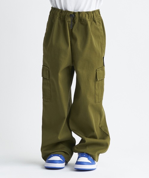 24 KD WIDE CARGO PAN/DCウエストゴムワイドシルエットカーゴパンツ(カーゴパンツ)|DC SHOES(ディーシーシューズ) 24 KD WIDE CARGO PAN/DCウエストゴムワイドシルエットカーゴパンツ(カーゴパンツ)|DC SHOES(ディーシーシューズ)