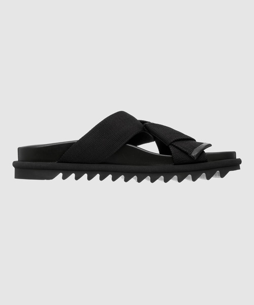 DRIES VAN NOTEN（ドリスヴァンノッテン）の「QU602（サンダル・メンズ・ブラック/オレンジ・42/41/40/43）」の3枚目の写真