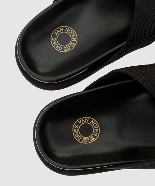 DRIES VAN NOTEN（ドリスヴァンノッテン）の「QU602（サンダル・メンズ・ブラック/オレンジ・42/41/40/43）」の7枚目の写真