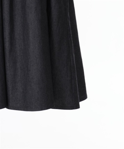 axes femme（アクシーズファム）の「ダブルレースアップデニムワンピース（ワンピース・レディース・ワンウォッシュ/ブラック/インディゴブルー・FREE）」の21枚目の写真