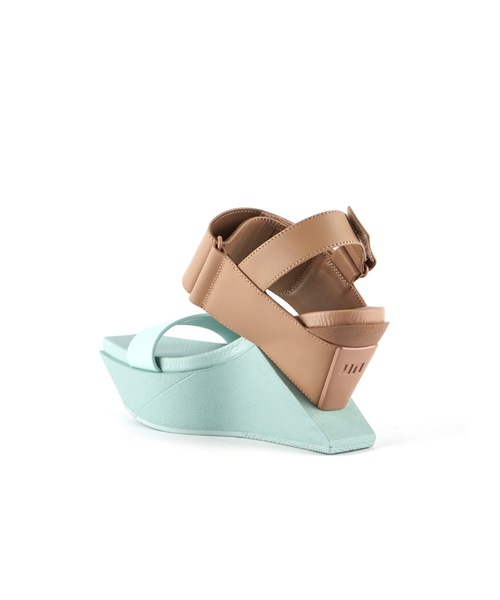 UNITED NUDE(ユナイテッドヌード)の「Delta Wedge Sandal(サンダル・レディース・イエロー× ブルー/ミント/ブラック/ブロンズ・38/36/37/35)」の8枚目の写真