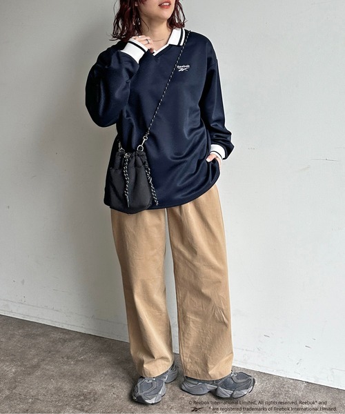 Reebok（リーボック）の「サッカーT（Tシャツ/カットソー・メンズ・ネイビー/グレー・MEDIUM/LARGE）」の9枚目の写真
