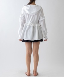 Sono（ソーノ）の「【SONO/ソーノ】Rash Guard ﾊﾟﾌｨ-ｽﾘｰﾌﾞﾌﾘﾙﾄﾘﾑ