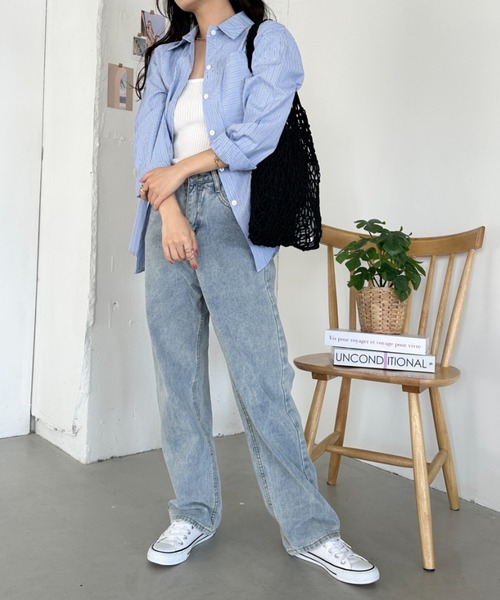 CLEA(クレア)の「巾着付き メッシュ編カゴトートバッグ(トートバッグ・レディース・ブラック/アイボリー/ベージュ・FREE)」の11枚目の写真