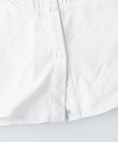 SOMETHING(サムシング)の「SOMETHING(サムシング)バンドカラーシャツ(シャツ/ブラウス・レディース・ホワイト・M/S)」の21枚目の写真