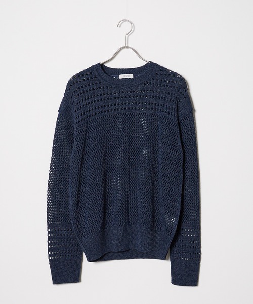 ESLOW/エスロー MESH SWEATER メッシュセーター サマーニット