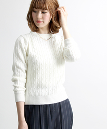 WEGO | WEGO/ケーブルセーター(ニット/セーター)