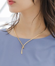 Andemiu | ラインヒネリネックレス121184(ネックレス)