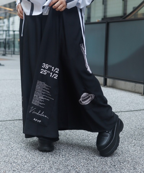 AFYF LONG SKIRT PATCH/ロングスカート パッチ