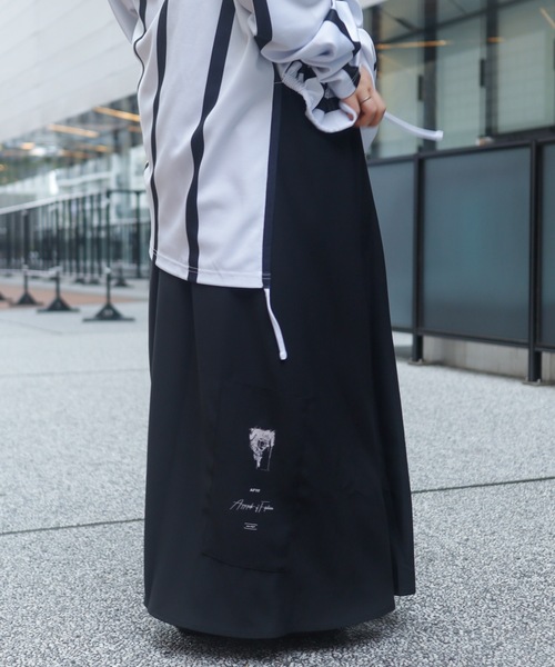 AFYF LONG SKIRT PATCH/ロングスカート パッチ