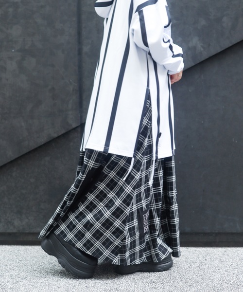 AFYF LONG SKIRT PATCH/ロングスカート パッチ