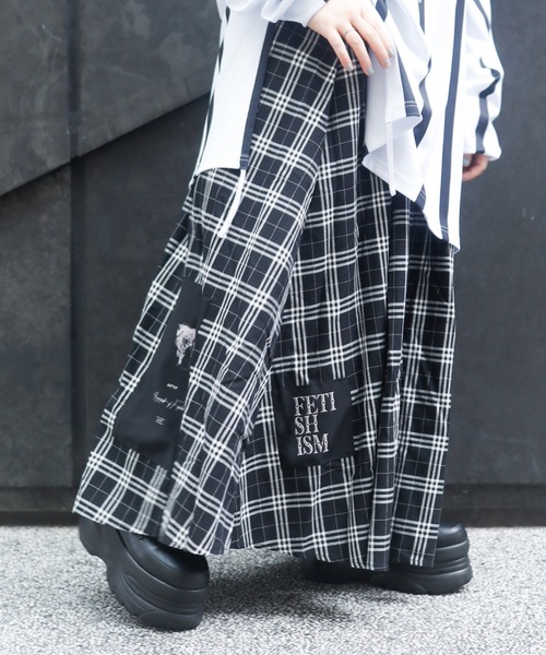 AFYF LONG SKIRT PATCH/ロングスカート パッチ