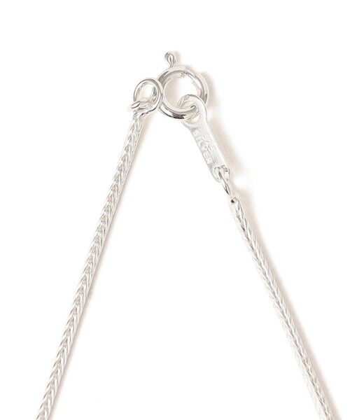 SHIPS any（シップス エニィ）の「SHIPS any: SLV925 55cm チェーン ネックレス（ネックレス・メンズ・ライトホワイト/ホワイト/ホワイト系その他/ストーン・ONE SIZE）」の10枚目の写真