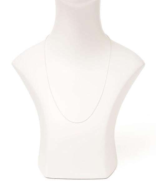 SHIPS any（シップス エニィ）の「SHIPS any: SLV925 55cm チェーン ネックレス（ネックレス・メンズ・ライトホワイト/ホワイト/ホワイト系その他/ストーン・ONE SIZE）」の12枚目の写真