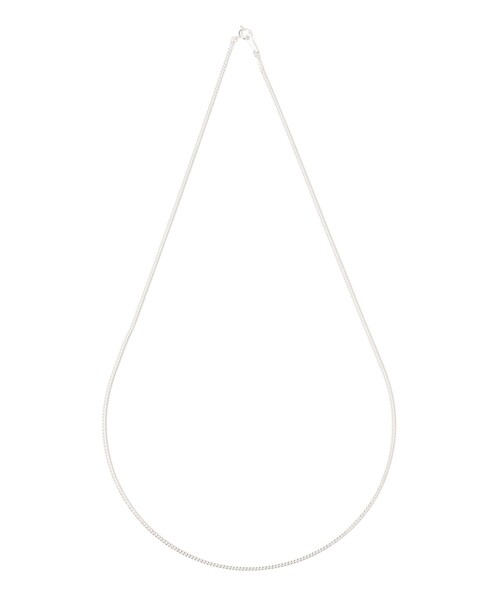 SHIPS any（シップス エニィ）の「SHIPS any: SLV925 55cm チェーン ネックレス（ネックレス・メンズ・ライトホワイト/ホワイト/ホワイト系その他/ストーン・ONE SIZE）」の13枚目の写真