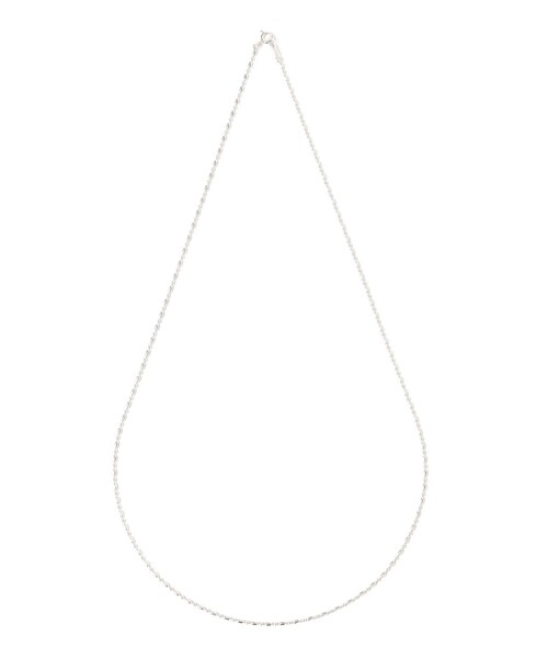 SHIPS any（シップス エニィ）の「SHIPS any: SLV925 55cm チェーン ネックレス（ネックレス・メンズ・ライトホワイト/ホワイト/ホワイト系その他/ストーン・ONE SIZE）」の15枚目の写真