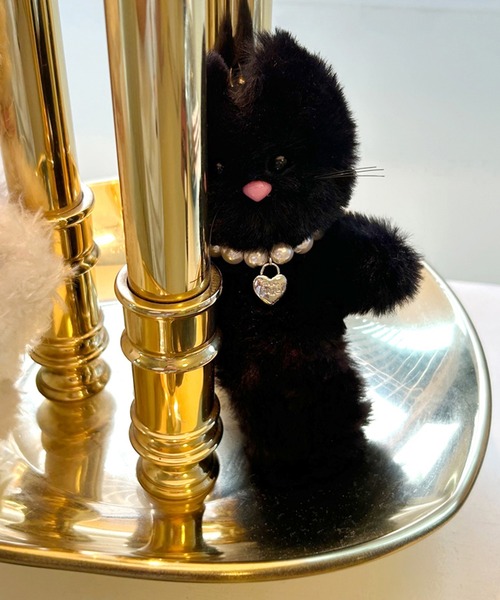 nomnom（ノムノム）の「【morejude】Love Kitty Keyholder（キーホルダー・レディース・ブラウン/オフホワイト/ブラック・FREE）」の11枚目の写真