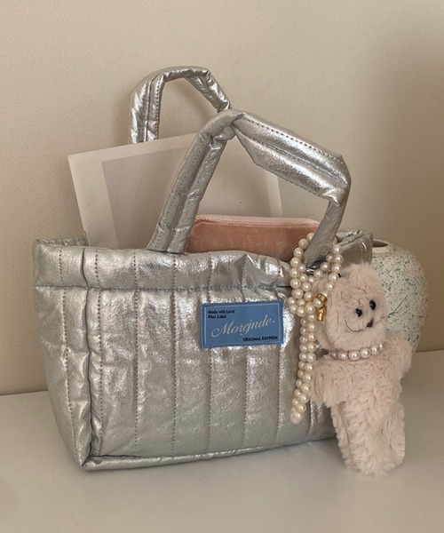 nomnom（ノムノム）の「【morejude】Love Kitty Keyholder（キーホルダー・レディース・ブラウン/オフホワイト/ブラック・FREE）」の5枚目の写真