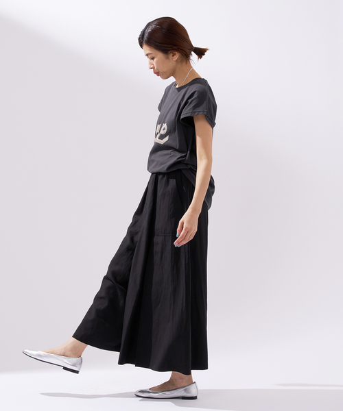 IENA(イエナ)の「ツータックキュロット(その他パンツ・レディース・ブラック/カーキ・36/38)」の20枚目の写真