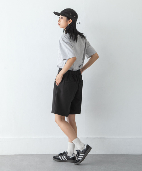 Chillfar（チルファー）の「ピンタックハーフパンツ（その他パンツ・レディース・ネイビー/グレー/ブラック/アイボリー/ベージュ・FREE）」の11枚目の写真