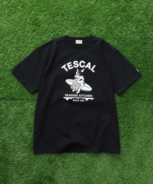 The Endless Summer（エンドレスサマー）の「TES CAL PIZZA DINER T-SHIRT / Tシャツ（Tシャツ/カットソー・メンズ・ネイビー/A/ホワイト/ブラック・X-LARGE/LARGE/MEDIUM/SMALL）」の5枚目の写真