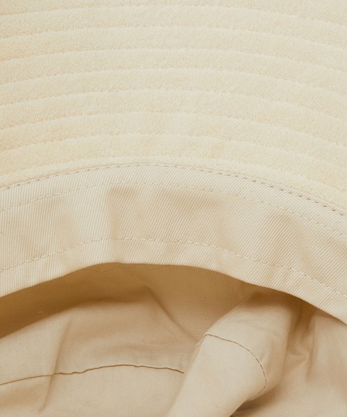 ADAM ET ROPE'(アダムエロペ)の「【LACK OF COLOUR(ラックオブカラー)】Wave Bucket(ハット・レディース・ベージュ/ブラック・M)」の12枚目の写真