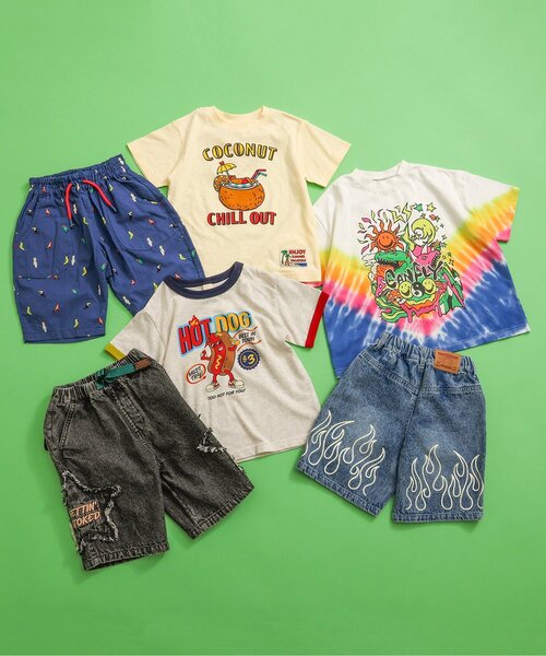 BREEZE(ブリーズ)の「ENJOY SUMMER Tシャツ(Tシャツ/カットソー・キッズ・ピンク/オレンジ/イエロー・80/90/100/110/120/130/140)」の7枚目の写真