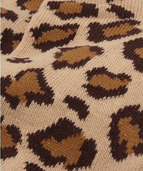 WEGO（ウィゴー）の「WEGO/アニマル柄ソックス（ソックス/靴下・レディース・ベージュ/ホワイト・FREE）」の5枚目の写真