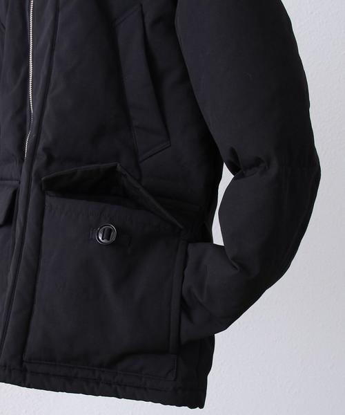 coen（コーエン）の「フーデッドダウンジャケット【ネイビー⇒WEB限定カラー】（ダウンジャケット/コート・メンズ・ネイビー/ダークグリーン/ナチュラル/ブラック・LARGE/X-LARGE/SMALL/MEDIUM）」の22枚目の写真