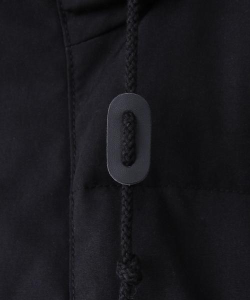 coen（コーエン）の「フーデッドダウンジャケット【ネイビー⇒WEB限定カラー】（ダウンジャケット/コート・メンズ・ネイビー/ダークグリーン/ナチュラル/ブラック・LARGE/X-LARGE/SMALL/MEDIUM）」の18枚目の写真