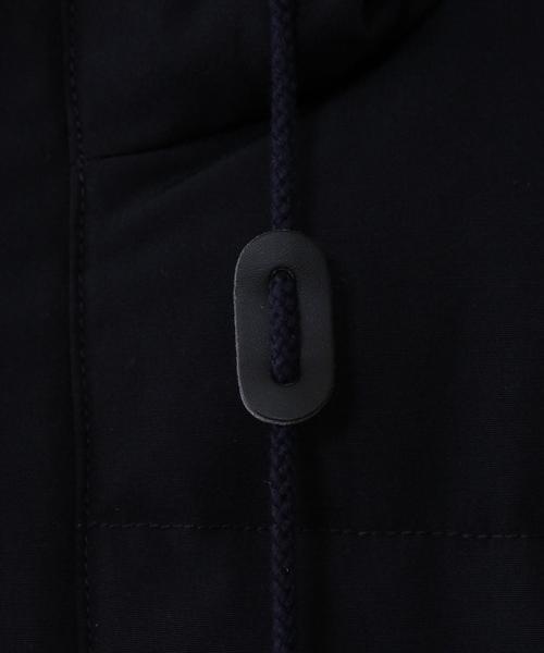 coen（コーエン）の「フーデッドダウンジャケット【ネイビー⇒WEB限定カラー】（ダウンジャケット/コート・メンズ・ネイビー/ダークグリーン/ナチュラル/ブラック・LARGE/X-LARGE/SMALL/MEDIUM）」の21枚目の写真