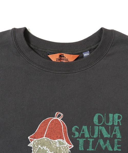 KRIFF MAYER(クリフメイヤー)の「プリントスウェットクルー(ヒツジ)(スウェット・メンズ・イエロー/チャコール/ナチュラル/グリーン・X-LARGE/LARGE/MEDIUM)」の16枚目の写真