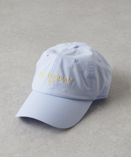 PAPILLONNER（パピヨネ）の「ウィークリーキャップ（キャップ・レディース・スカイブルー/ベージュ・FREE）」の6枚目の写真