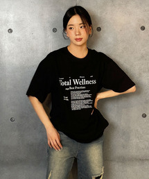 ロゴプリント半袖Tシャツ レディース 夏tシャツ