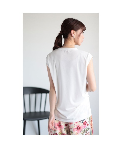 Sawa a la mode(サワアラモード)の「シャーベットカラーカットソー(Tシャツ/カットソー・レディース・ライトグリーン/ホワイト/ブラック/オレンジ・FREE)」の18枚目の写真