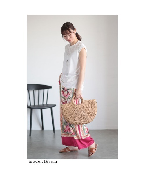Sawa a la mode(サワアラモード)の「シャーベットカラーカットソー(Tシャツ/カットソー・レディース・ライトグリーン/ホワイト/ブラック/オレンジ・FREE)」の19枚目の写真