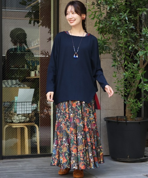 チチカカ(チチカカ)の「ファブリックプリントジャージースカート(スカート・レディース・その他1/その他2/その他3/その他4・MEDIUM/LARGE)」の16枚目の写真