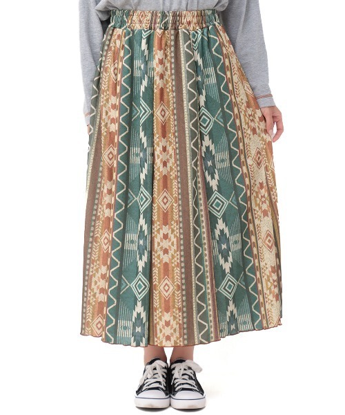 チチカカ(チチカカ)の「ファブリックプリントジャージースカート(スカート・レディース・その他1/その他2/その他3/その他4・MEDIUM/LARGE)」の17枚目の写真