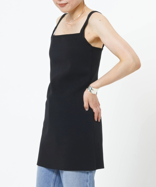 AP STUDIO(エーピーストゥディオ)の「キャミソールチュニック(ワンピース・レディース・ブラック・FREE)」の12枚目の写真