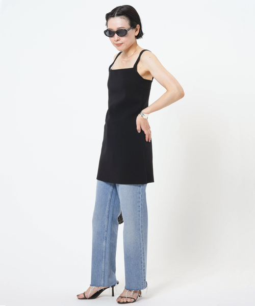 AP STUDIO(エーピーストゥディオ)の「キャミソールチュニック(ワンピース・レディース・ブラック・FREE)」の15枚目の写真