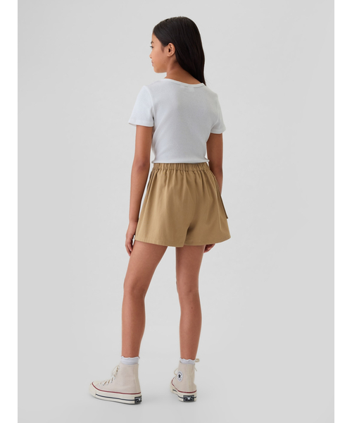 GAP(ギャップ)の「ユーティリティ ラップ スコート (キッズ)(スカート・キッズ・ベージュ/グリーン・120cm/130cm/110cm/140cm/150cm/160cm)」の3枚目の写真