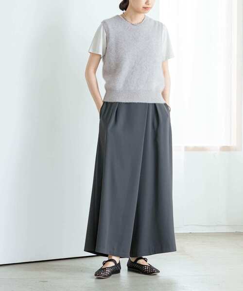 URBAN RESEARCH（アーバンリサーチ）の「FOX/CASHMEREベスト（ベスト・レディース・ネイビー/レッド/ライトグレー・FREE）」の12枚目の写真