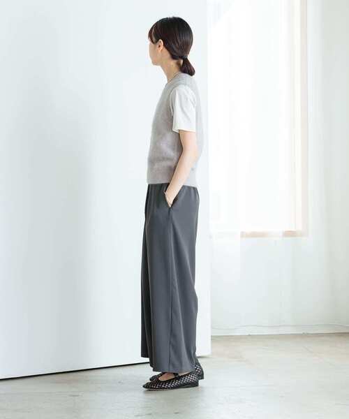 URBAN RESEARCH（アーバンリサーチ）の「FOX/CASHMEREベスト（ベスト・レディース・ネイビー/レッド/ライトグレー・FREE）」の9枚目の写真